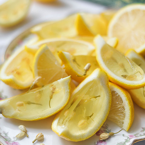 Lemon Jasmine Flower Jello