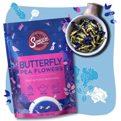 Butterfly Pea Flowers