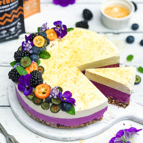 Ebony Carrot Sparkly Passion Fruit Cheesecake – Suncore Foods Inc.