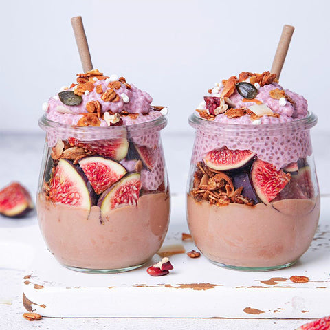5 Ingredients Red Beet Chocolate Mousse Chia Pudding – Suncore Foods Inc.