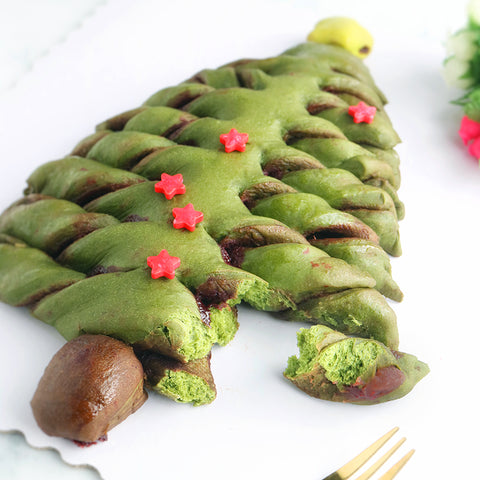 Christmas Tree Bread