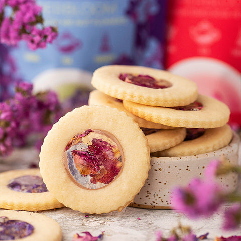 Blooming Glass Sugar Cookies