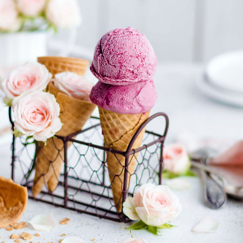 Pink Pitaya Ice Cream