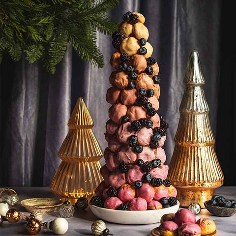 Ombre Cream Puffs Tower