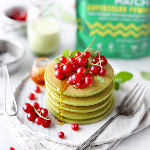 Midori Jade Matcha Pancakes