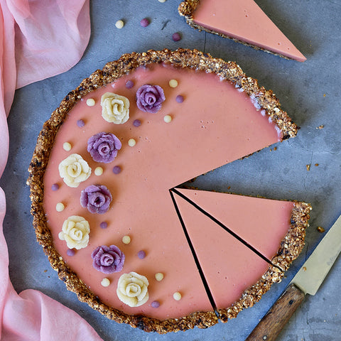 Royal Purple Sweet Potato Fruity Tart