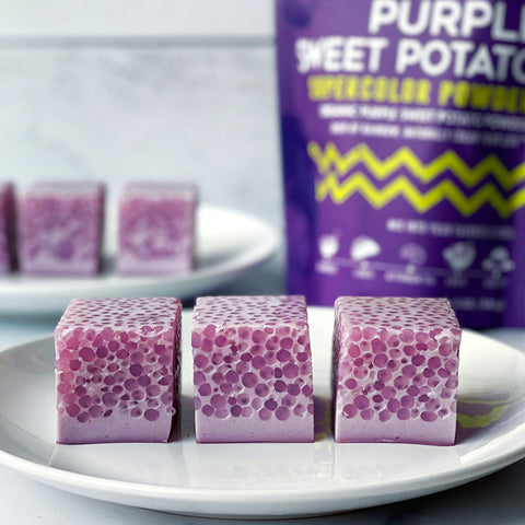 Purple Sweet Potato Sago Pudding