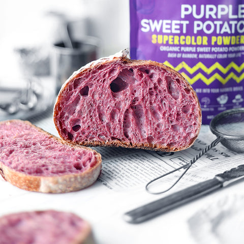 Purple Sweet Potato Sourdough
