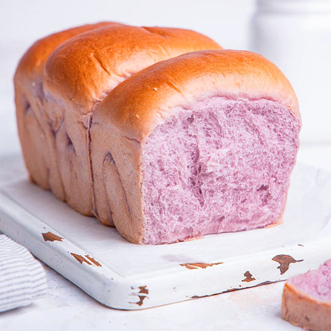 Purple Sweet Potato Japanese Milk Bread