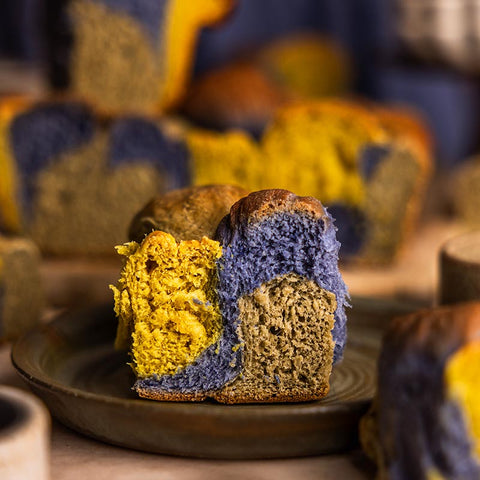 Rainbow Braided Sheet Bread