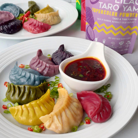 Rainbow Dumplings