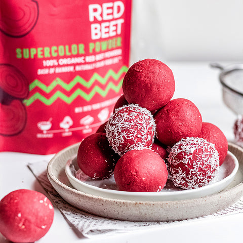 Red Beet Velvet Bliss Balls