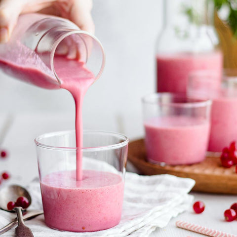 Red Currant Pink Pitaya Protein Smoothie