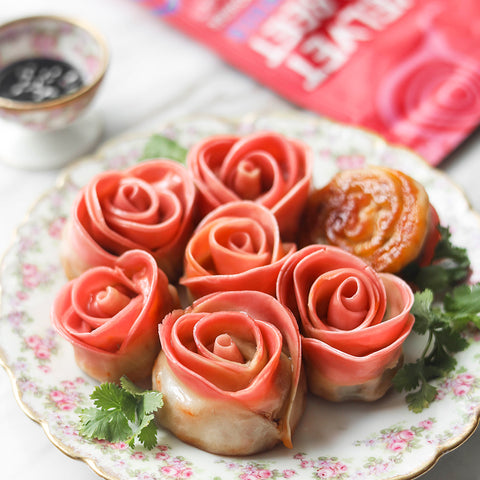 Spicy Tofu Rose Dumplings