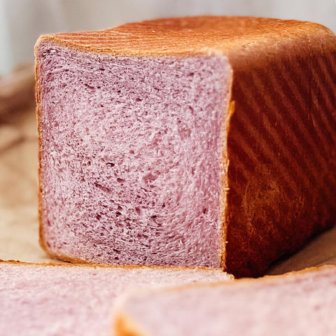 Lilac Taro Yam Bread