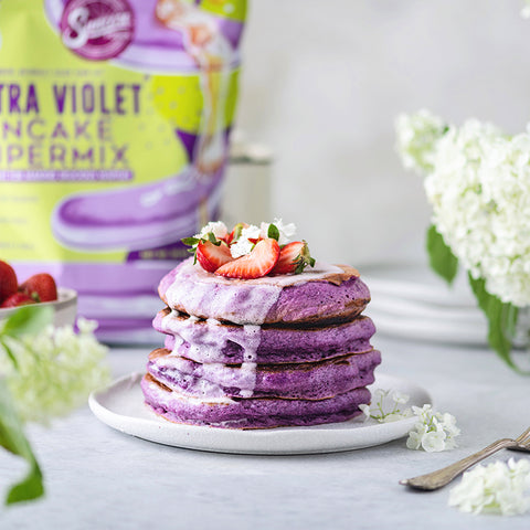 Ultra Violet Pancakes Tower