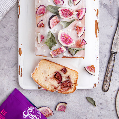 Vanilla Fig Pound Cake