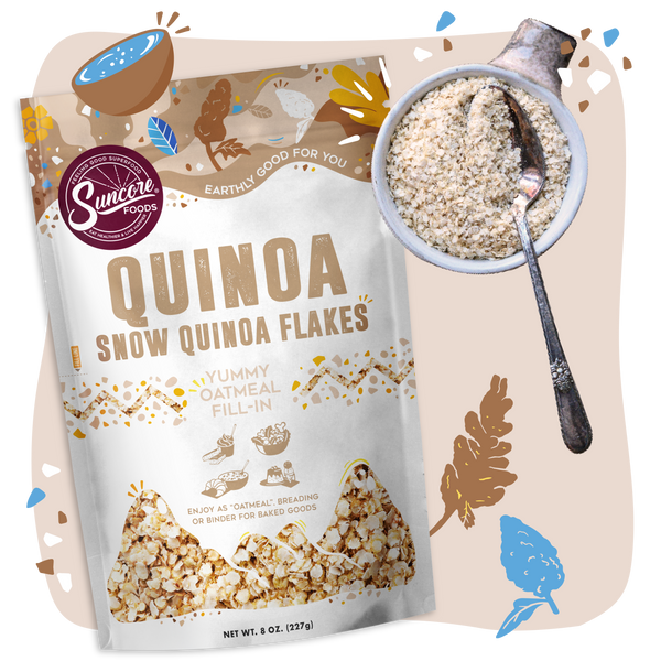 Quinoa Snow Flakes