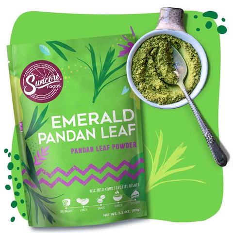 Emerald Pandan Leaf Powder