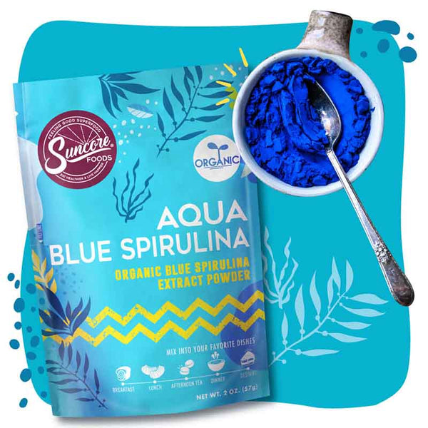 Aqua Blue Spirulina Powder