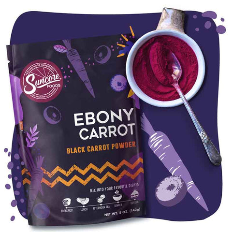 Ebony Carrot Powder