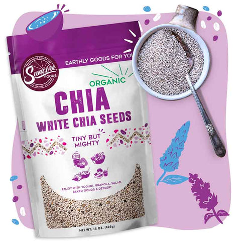 White Chia Seeds