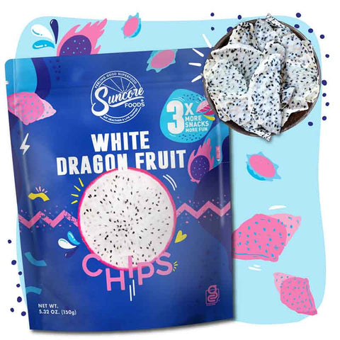 White Pitaya Dragon Fruit Chips