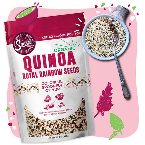 Quinoa Royal Rainbow Tricolor Seeds